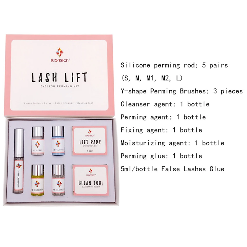  Lash Lift Professional Lashes Perm Set Lash lift Kit Makeupbemine Eyelash Perming Kit for Eye Lash 