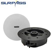 Altavoz empotrado en techo PA, sistema de Audio HiFi para el hogar, sonido estéreo envolvente, agudos, 8Ohm, coaxial, para transmisión de público, música de fondo, 25W