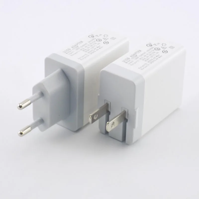 USB быстрое зарядное устройство Быстрая зарядка QC 3,0 дорожное зарядное устройство для телефона адаптер питания настольная Зарядка для банка питания EU/US вилка K08