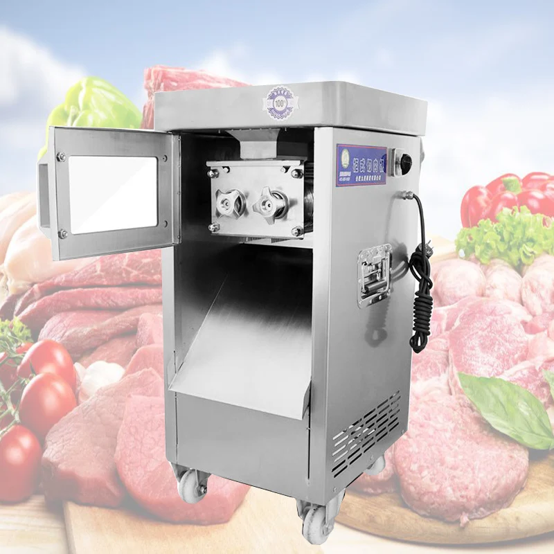 Sliced Meat Cutter Multifonctional Meat Slicer Electric Rapid Cutting Diced Sliced Meat Cutting Machine