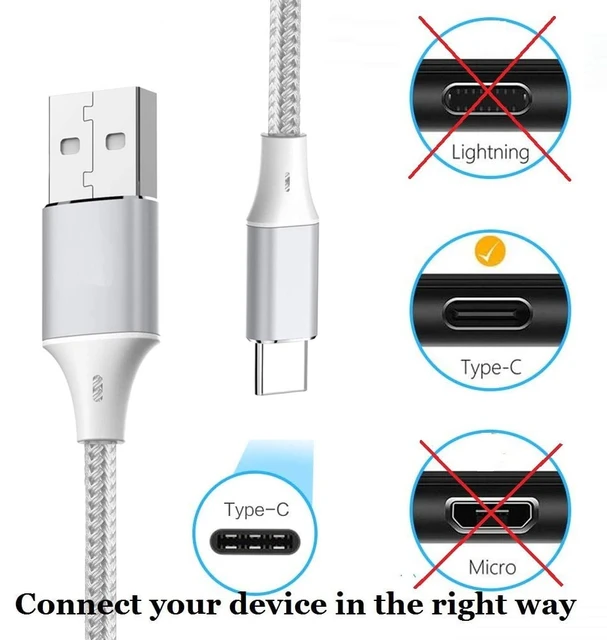 USB C Type C Cable Fast Charging Data Wire charger Cable for