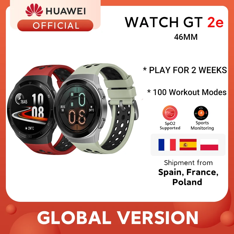Global Version HUAWEI Watch GT 2e Smart Watch 1.39