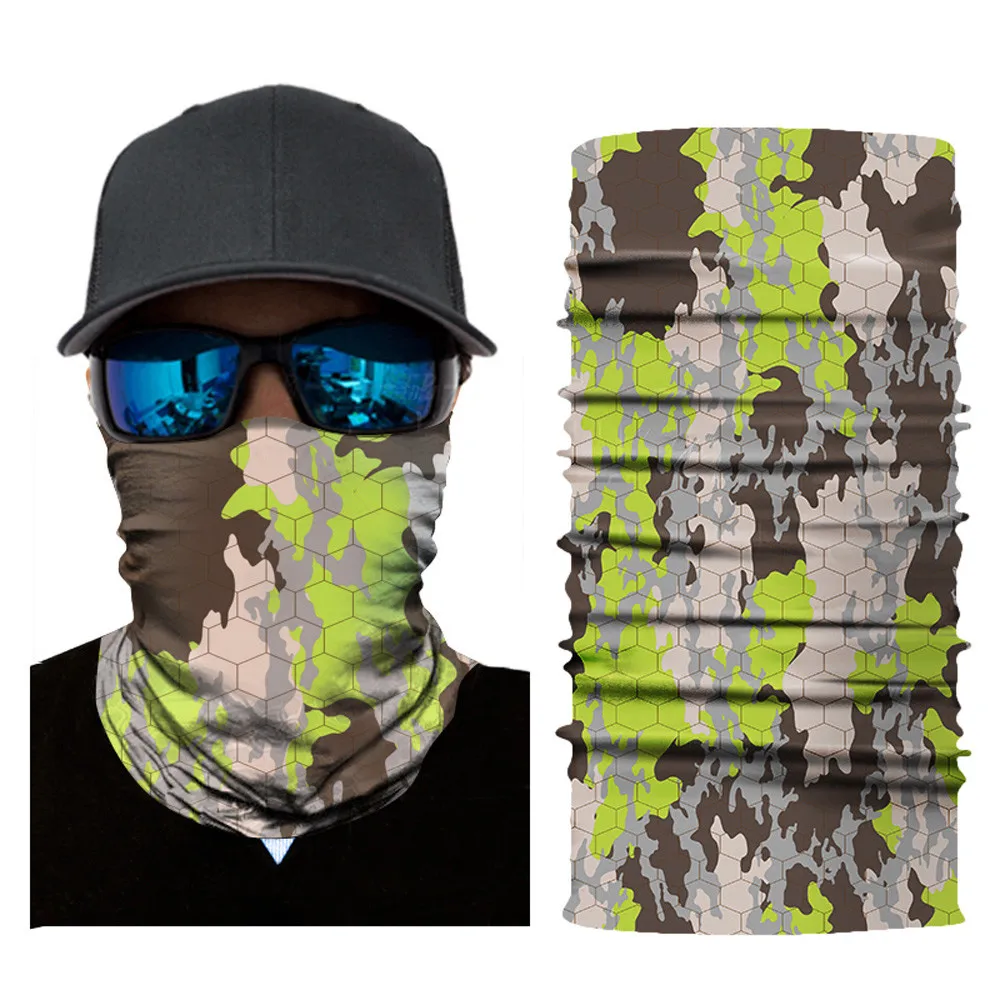 Велосипедная мотоциклетная голова теплый шарф на шею маска для катания на лыжах Балаклава головная повязка щит для лица Череп Хэллоуин щит для лица на открытом воздухе s20