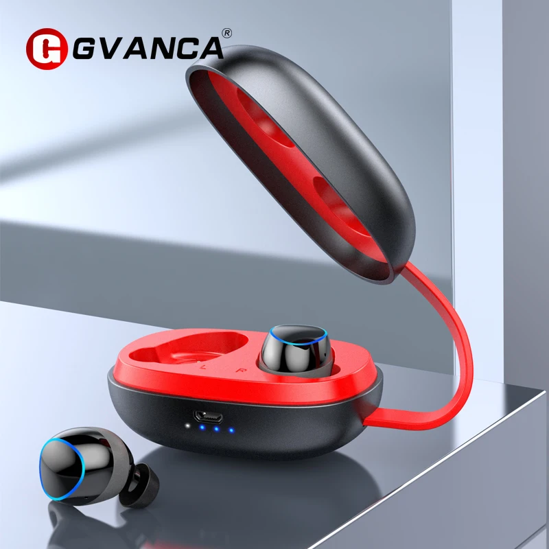 GVANCA i-26 TWS 5,0 Bluetooth наушники истинные Беспроводные наушники гарнитура интеллектуальное шумоподавление