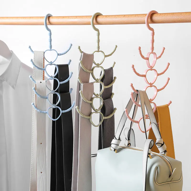 Вращающийся 10-коготь вешалка многоцелевой крючок шарфы шарф пальто вешалки
