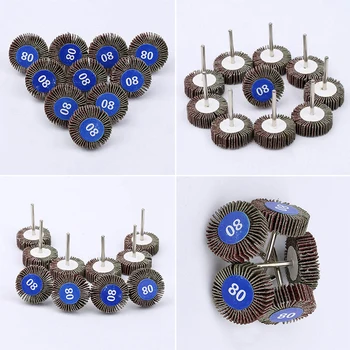 

10pcs Accessories Sandpaper Sanding Flap Sanding Disc Set Polishing Wheel