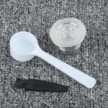 

Stainless Metal Coffee Capsule Cup Refillable Reusable Pod For Nespresso Series