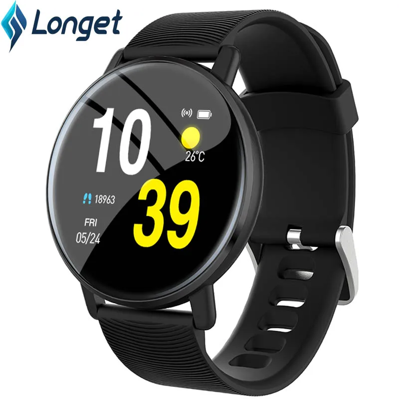 

Longet H5 Fitness Tracker Smart Watch Bluetooth Blood Pressure Heart Rate Monitor Waterproof Sport fitness watch for IOS Android