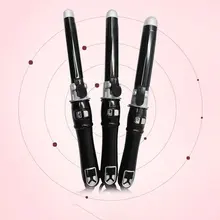 Автоматические бигуди для волос электрические вращающиеся домашние большие Волнистые прямые волосы двойного назначения Турмалин Керамические бигуди для волос черные