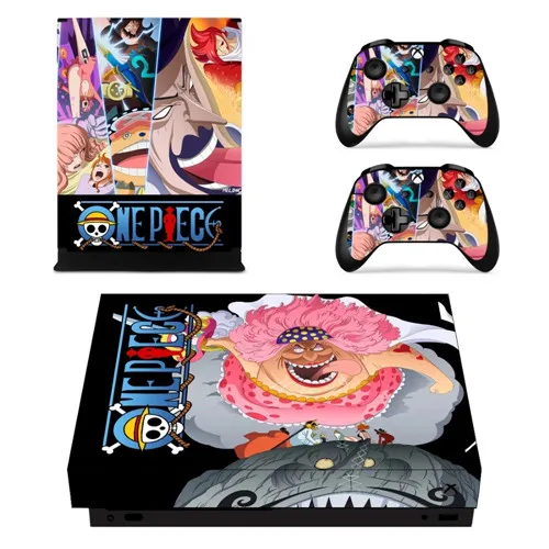 Аниме one piece Луффи кожи наклейка для Microsoft Xbox One X консоль и контроллер для Xbox one X кожи виниловая наклейка - Цвет: Другое