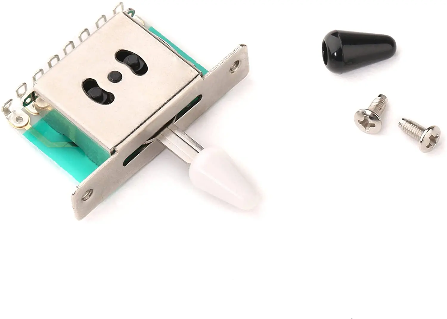 Musiclily 5 Way Pickup Selector Toggle Switch for Fender Strat Stratocaster Tele Body Guitar Black tip | Спорт и развлечения