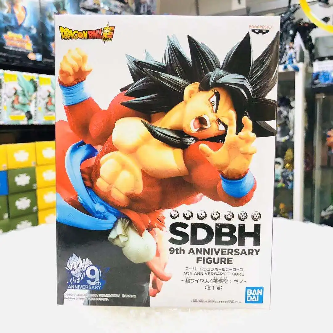 Оригинальный BANPRESTO Dragon Ball Z DBZ Xeno SSJ4 Goku фигурка фигурок модель куклы Brinquedos | Игрушки
