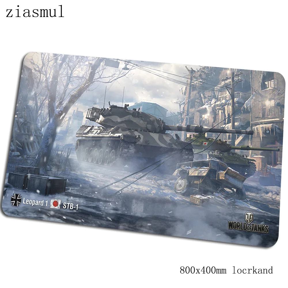 World of tanks коврик для мыши 80x40 см HD Печать компьютерная мышь игровой мат геймпад коврик для мыши Коврик для мыши стол коврик для офиса padmouse - Цвет: Size 800x400x2mm