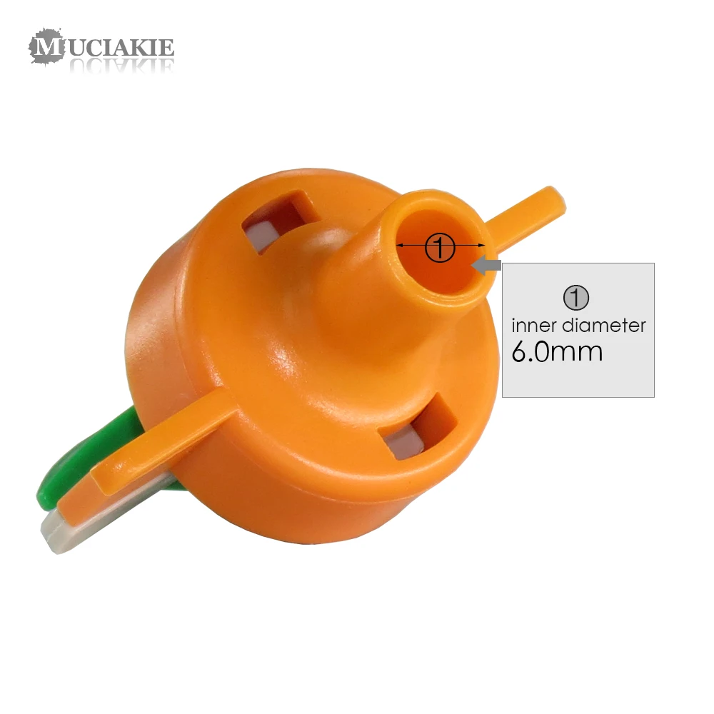 MUCIAKIE 10 шт. ID-6.0MM вращающиеся разбрызгиватели подвесной распылитель для капельного полива для теплицы полива сада орошения спрей