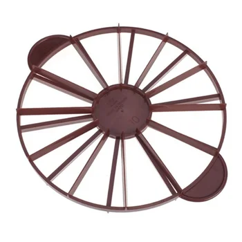 

Bakeware Plastic Slicer Cutter Bread Round Pie Slice Equal Portion Press Marker 10/12 Piece Cake Divider