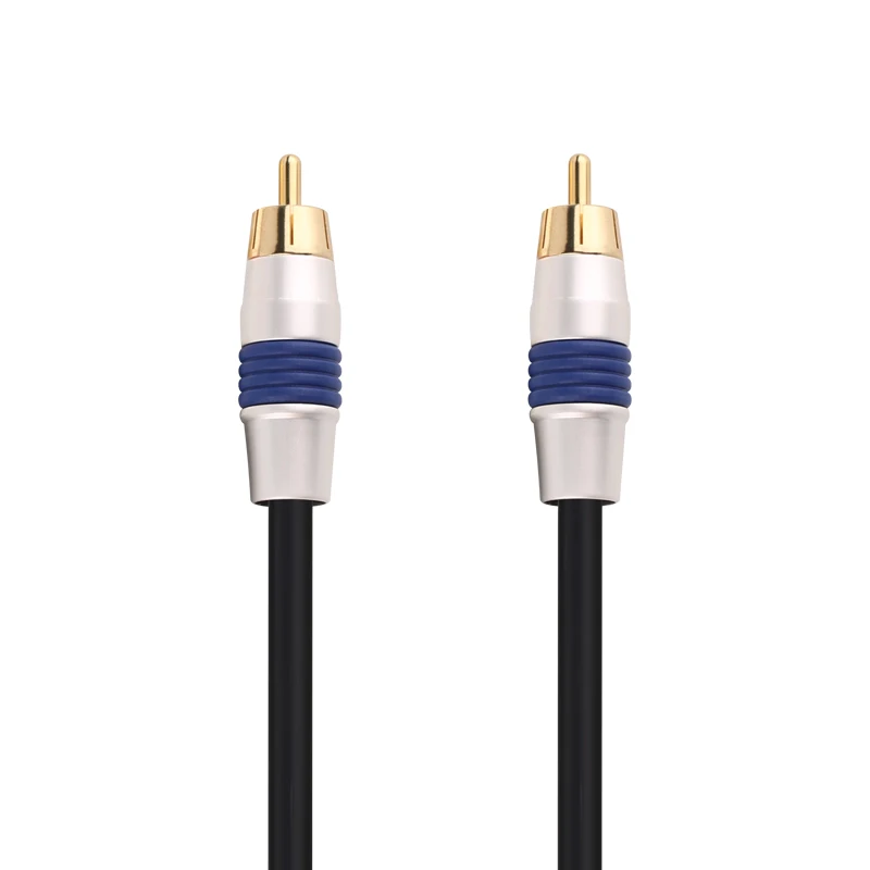 

RCA Adapter Cable Gold-Plated RCA Plug Male to Male Audio Video Cable for PC, DVD, Mixer, Lamp,Amplifier 0.5M 1M 2M 3M 5M