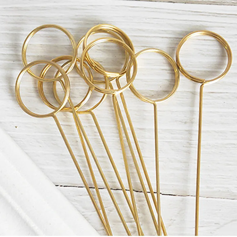 Korean Style Metal du jin ka Cake Flag Bouquet Bag Flower Material Accessories Greeting Card Holder Manufacturers Currently Avai
