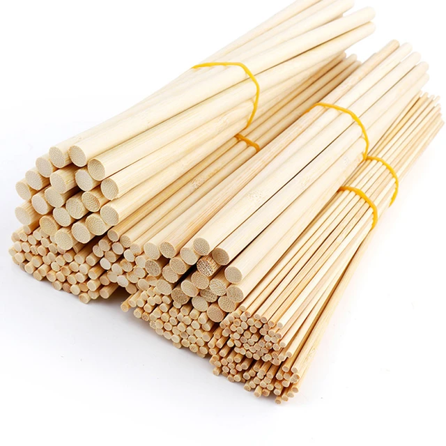 Length 10-40cm Diameter 1-1.4cm Wooden Sticks For Wall Hanging Art And  Craft Handmade