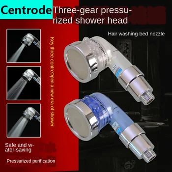 

Pull the faucet pressurized hand-held small shower head shower barber shop shampoo bed water heater bath shower nozzle