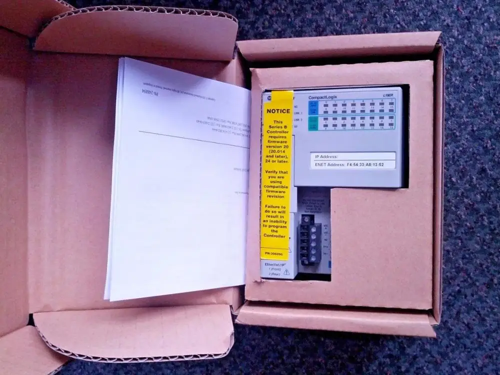 1769-L18ER-BB1B CompactLogix 0,5 MB DI PLC cpu модуль