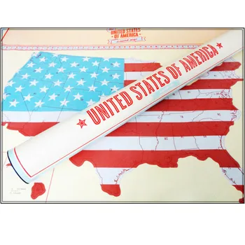 

Office Supplies USA Scratch Map Of American Country Map Packed in Card Tube Scratch off Map Travel Vacation Traveler Log Gift