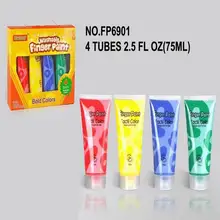 Детская развивающая игрушка DIY окрашенный цветной рисунок пигмент костюм нетоксичный-мытье пальцев пигмент