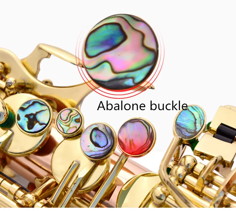 LAIIMAN высокое качество Alto Eb Tune саксофон фосфор медь Abalone ключ E плоский саксофон настраиваемый логотип музыкальный инструмент