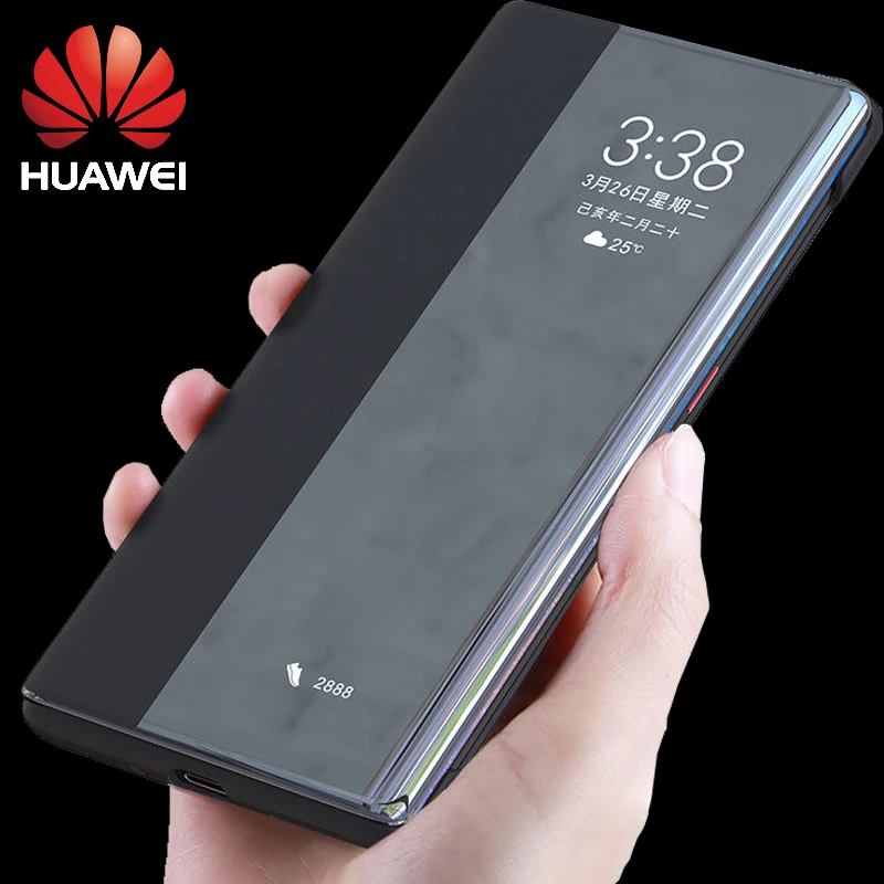 

HUAWEI Mate30 Pro Case Original 100% Official Smart View Protection Cover HUAWEI MATE 30 Case Window Flip Leather Mate30 Cover