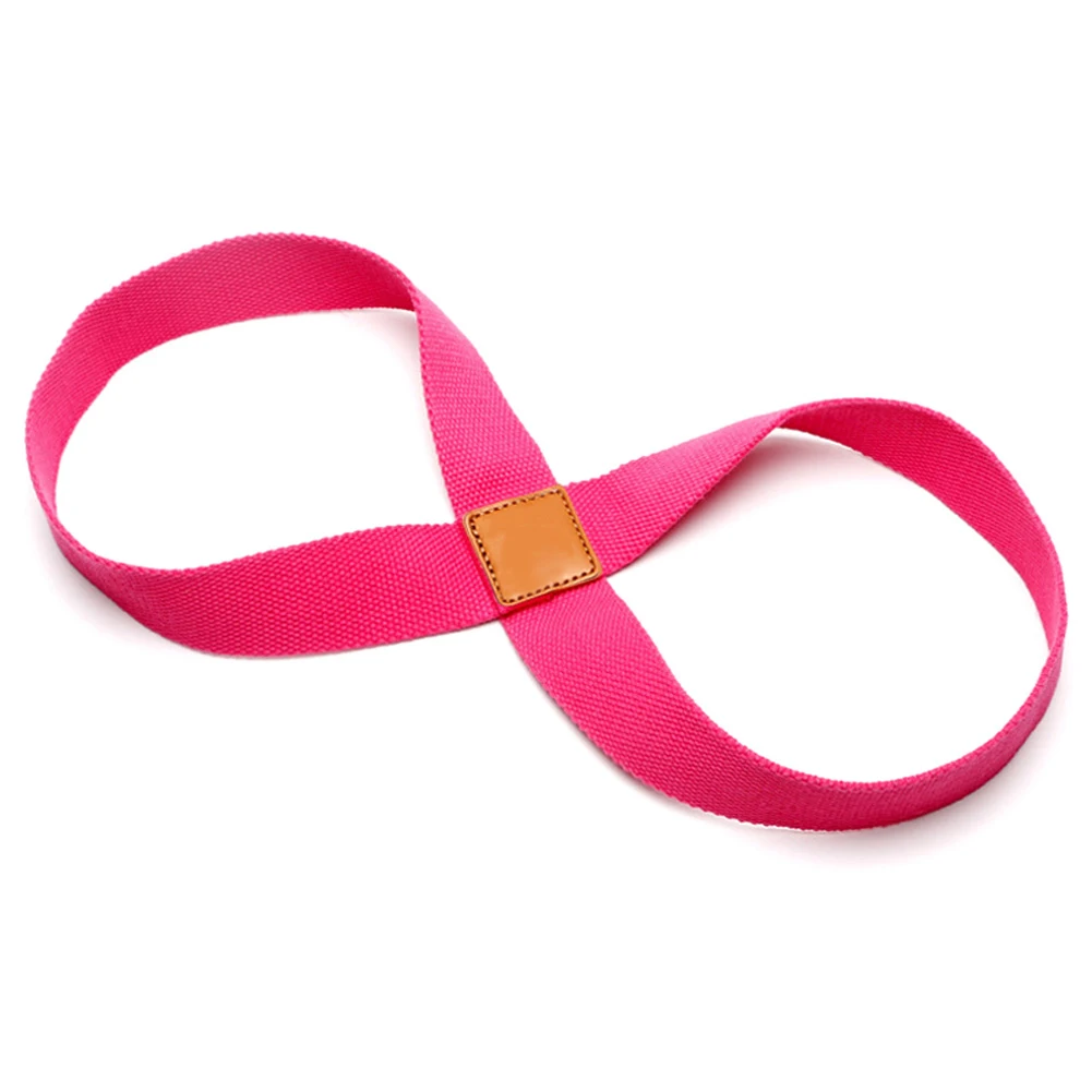 red Пояс для йоги эластичная резинка для упражнений для домашнего фитнеса BB55 - Цвет: red