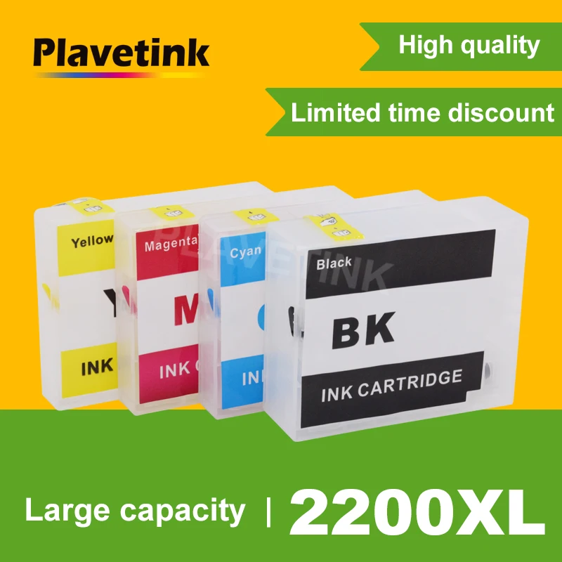 Чернильный картридж Plavetink для Canon PGI 2200 XL Запасные картриджи принтера MAXIFY IB4020 iB4120