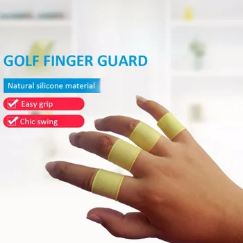 

8pcs/set Men Women Golf finger Brace Breathable Anti-slip Silicone Support Sleeve glove Protector Grip Golfer Swing Aids Great