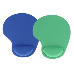 Para 2 pces anti velocidade da esteira do mousepad da almofada do deslizamento para o portátil ótico do rato