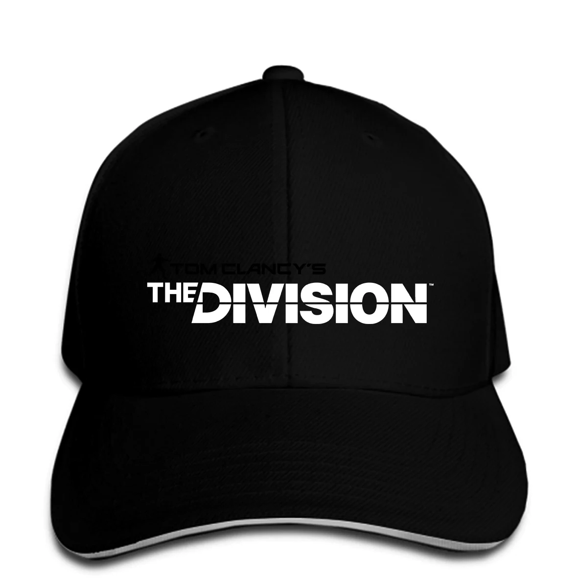 Мужская бейсбольная кепка с клипсой, загрузка логотипа, прозрачная бейсболка Tom Clancy's The Division, женская кепка, остроконечная