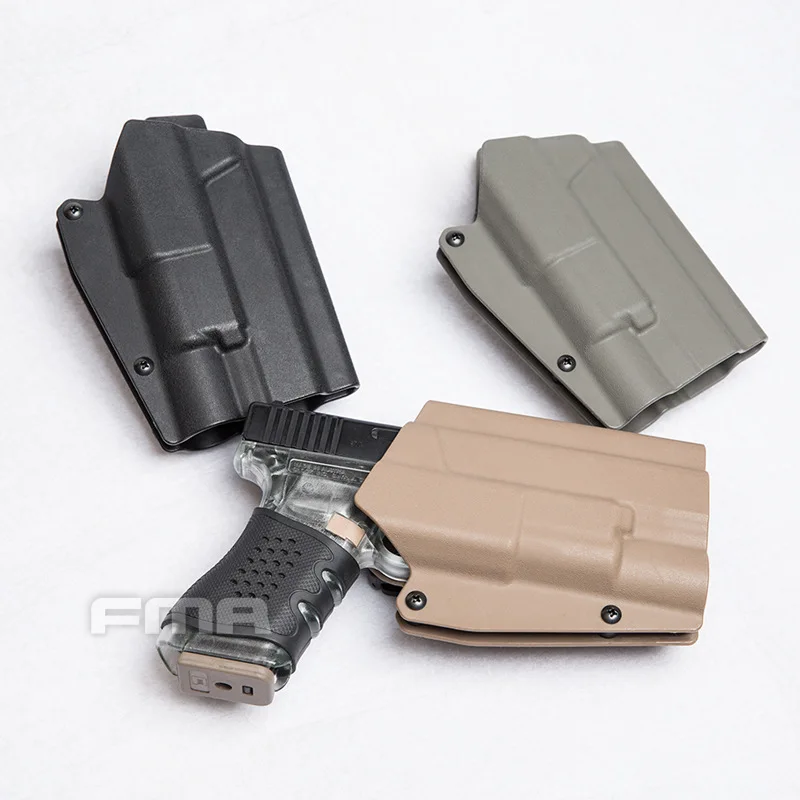 

FMA G17L with SF Light Drug Leather Case G17 Pull Case TB1329