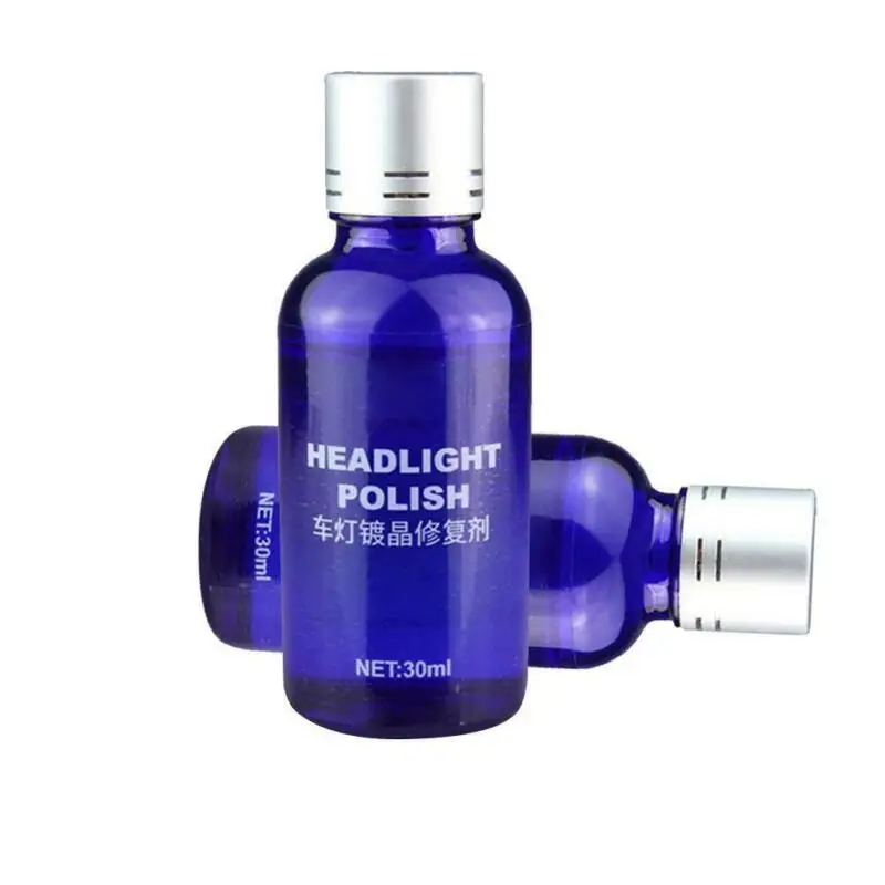 

9H 30ml Auto Car Headlight Len Restorer Repair Liquid Polish Cleaning Tools Sets