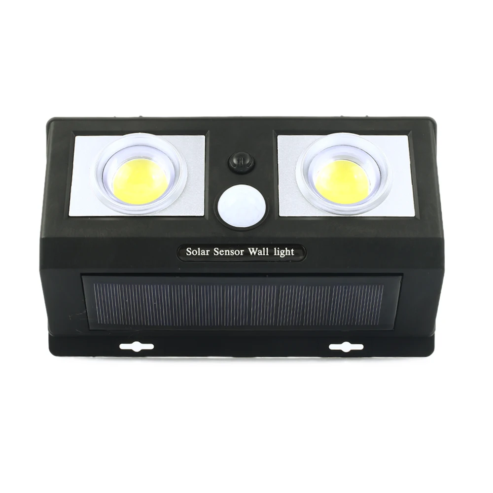 Датчик движения COB 60LED Солнечный водонепроницаемый 8 Вт индукционный светильник садовый светильник домашний наружный настенный светильник уличный светильник дорожка светильник s