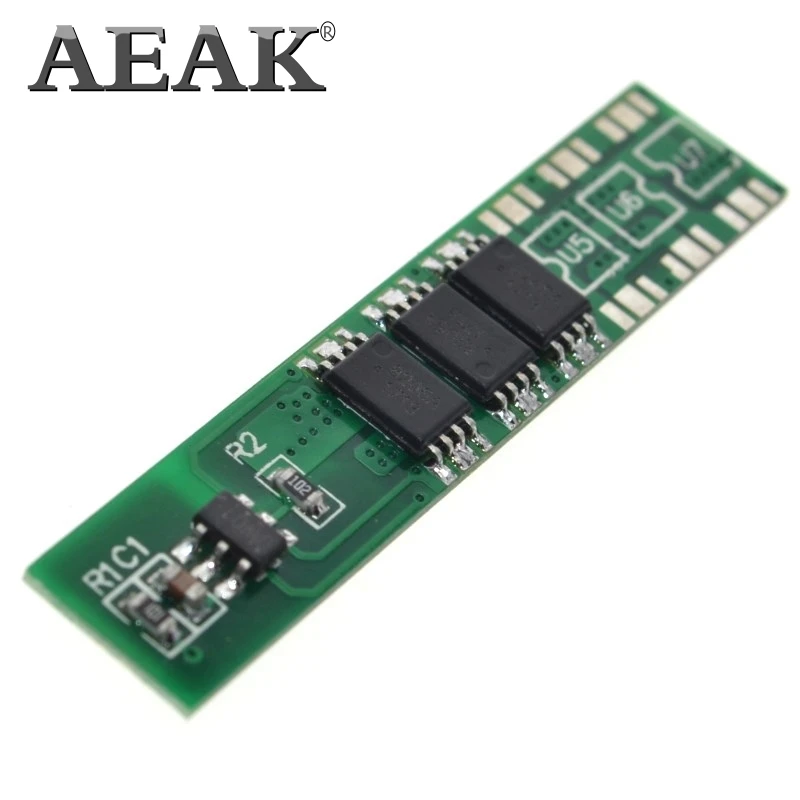 Защитная плата AEAK 1S 5A 3 7 В li ion BMS PCM для литий ионных батарей 18650|bms pcm|protection boardbattery
