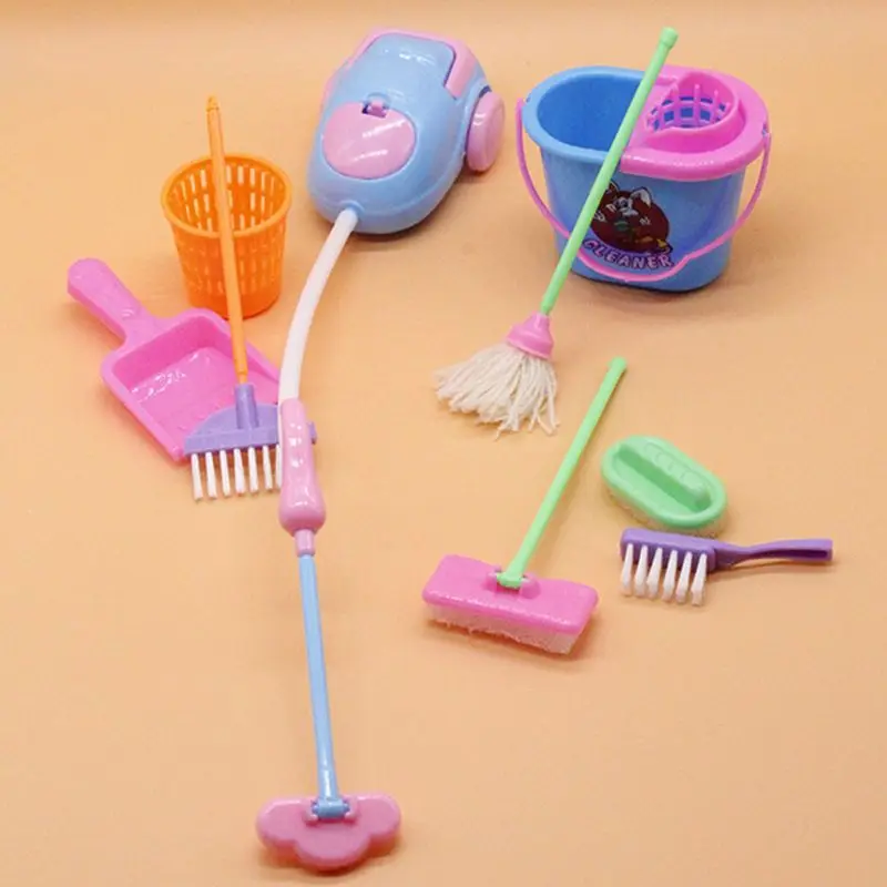 Kitchen Cleaning Toys 9 Pcs/lot House Cleaning Tool