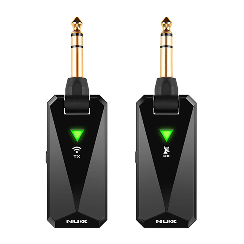 

NUX B-5RC Guitar Wireless System Transmitter Receiver 24-bit High Quarlity Audio 2.4 GHz Broadcast 15M Transmission Rechargeable