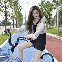 Ледяное вождение, защита от солнца, манжета, женская, летняя, защита рук, рукава, мужские, УФ-защита, перчатки из вискозы, рукав X-long