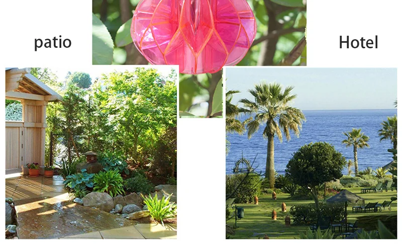 Solar Colorful Hanging Lights LED Light Induction Lawn Garden Lights Daytime Night Illumination Garden Lights