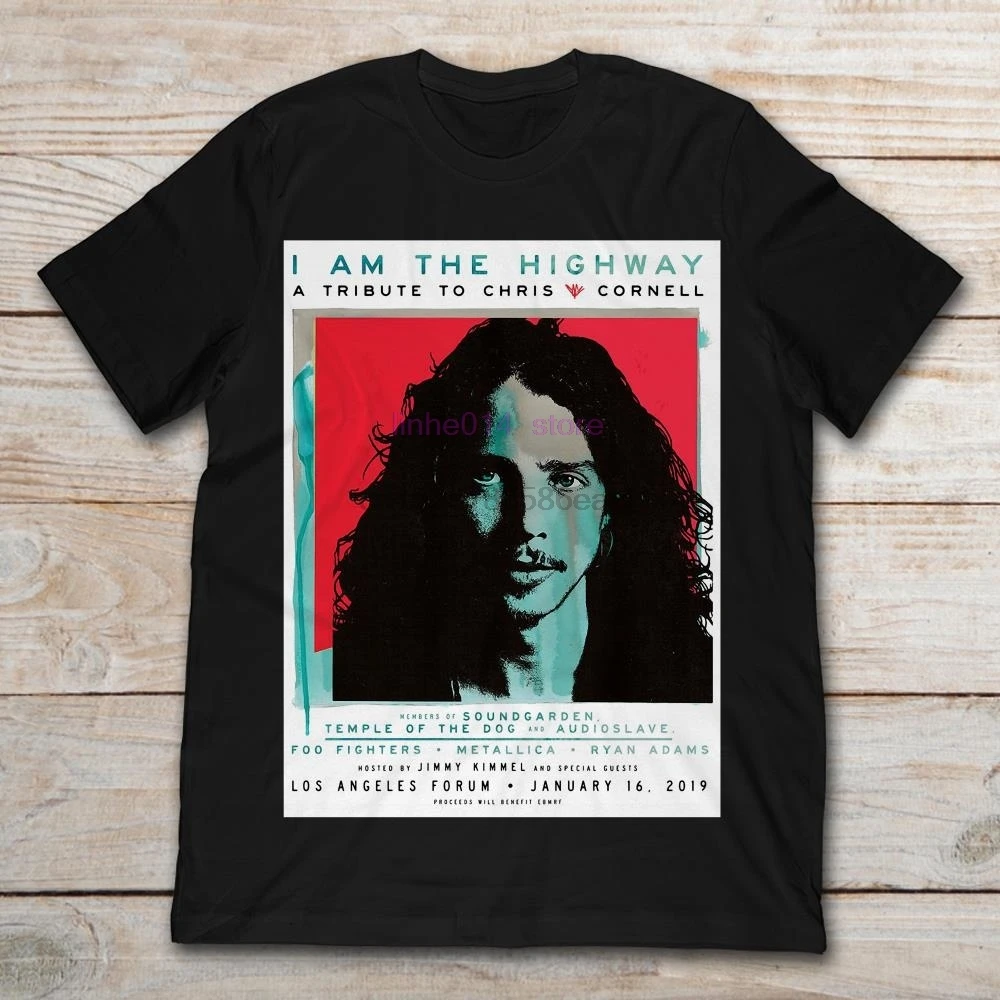 

brand men shirt I Am The Highway A Tribute To Chris Cornell Los Angeles Forum January 6 2019