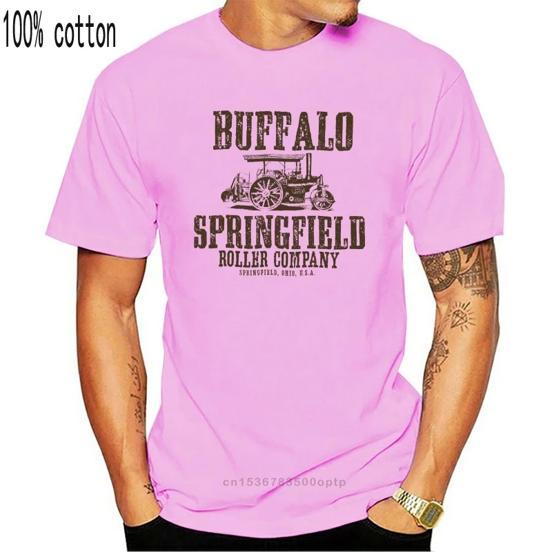 Футболка Buffalo Спрингфилд-Роллер компании 60-х Поп Нил Young CSNY Бесплатная доставка