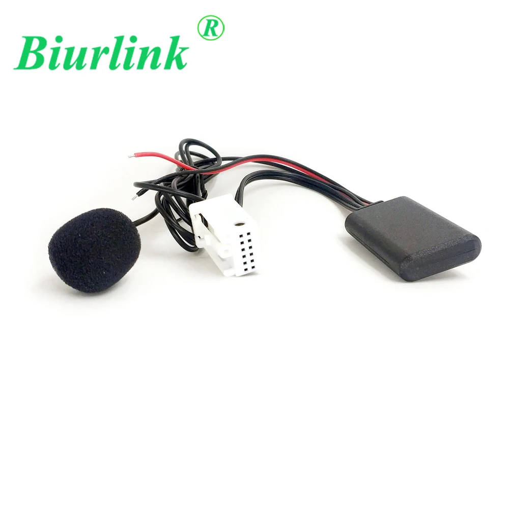 Biurlink Автомобильный CD Hands Free Bluetooth модуль аудио приемник 12Pin Aux кабель адаптер для BMW E60 E61 E63 E64 E39 E53 X5 2004-2010