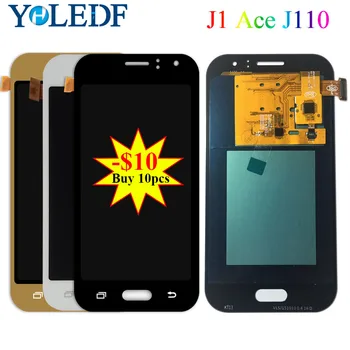 

Super AMOLED LCD For Samsung Galaxy J1 Ace J110 J110F J110H J110FM J111 J111F J111M J111FN Display Touch Screen Assembly Parts