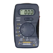 DT83B Pocket LCD Digital Multimeter Ammeter Voltmeter DC/AC Ohm Voltage Current Meters Tester Electrical DT83B Pocket LCD Digital Multimeter Ammeter Voltmeter DC/AC Ohm Voltage Current Meters Tester Electrical