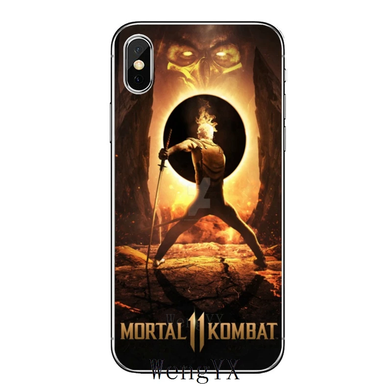 Mortal Kombat 11 для samsung Galaxy S10 Lite S9 S8 S7 S6 edge Plus S5 S4 примечание 9 8 5 4 мини Чехол