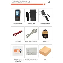 TM600P VDSL VDSL2 Full funciton Tester Support 35b 30a 17a profile ADSL WAN & LAN Tester With OPM+VFL+TDR+Tone Tracker