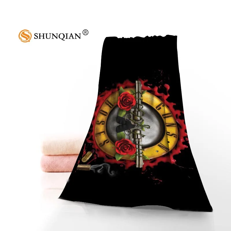 Guns N Roses Towels Microfiber Bath Travel Beach Face Towel Custom Creative Size 35X75cm And 70X140cm A7.24 |