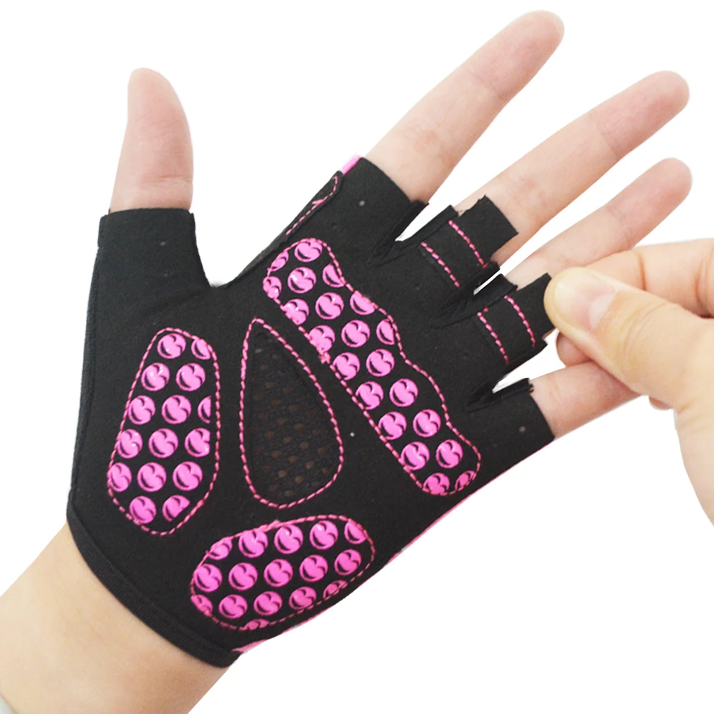 Kids Cycling Gloves BIKINGMOREOK Balance Bike Gloves Gel Pad Bicycle Gloves Half Finger Monkey Bar for Boy Girls 3-10 Age